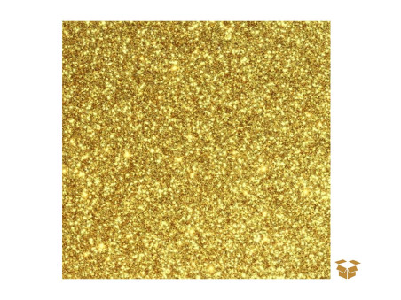 BORRACHA EVA GLITER DOURADO 40X48 C/10
