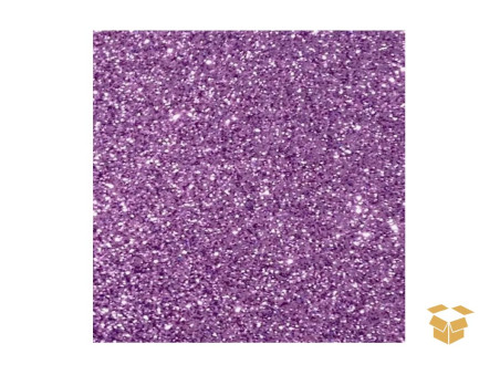 BORRACHA EVA GLITER LILAS 40X48 C/10