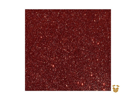 BORRACHA EVA GLITER VERMELHO 40X48 C10