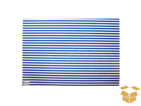 BORRACHA EVA LISTRADO BR/AZ.40X47 020 5F