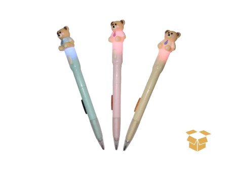 LAPISEIRA 0,7 URSO C/LUZ CORES C/12