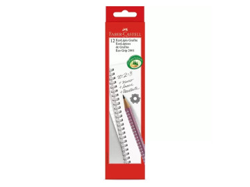 LAPIS PRETO FABER GRIP...