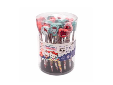 LAPIS PRETO LEONORA HELLO KITTY+BOR.C/30