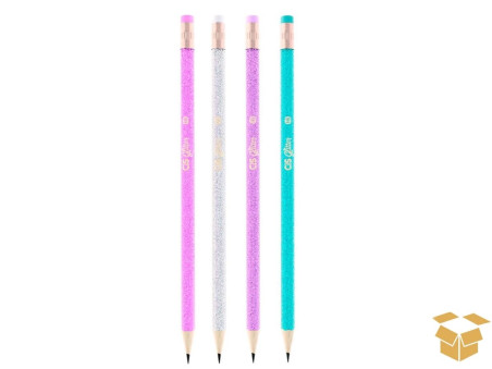 LAPIS PRETO CIS N.2 GLITTER C/24