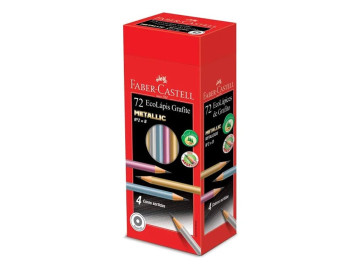 LAPIS PRETO FABER METALLIC...