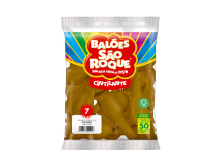 BALAO DOURADO N.07 CINTILANTE C50