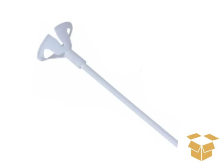 SUPORTE BALAO PLASTICO 30CM C/10