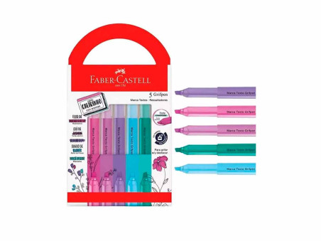 CANETA DESTACA TEXTO 05 CORES EQUILIBRIO