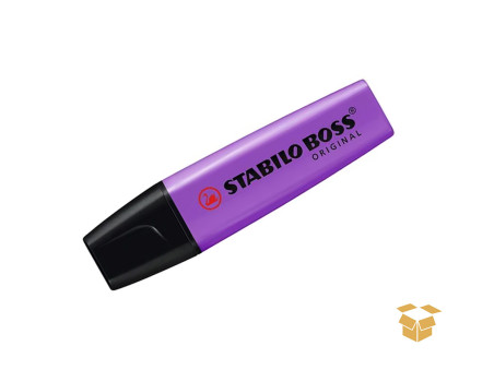CANETA DESTACA TEXTO VIOLETA  BOSS C/10