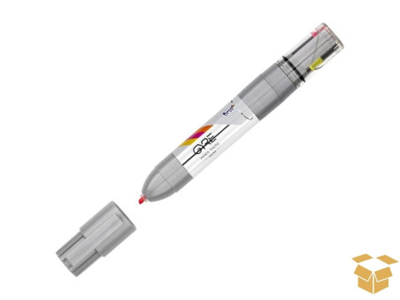 CANETA DEST.TEXTO 3 CORES NEON GYRE C/6