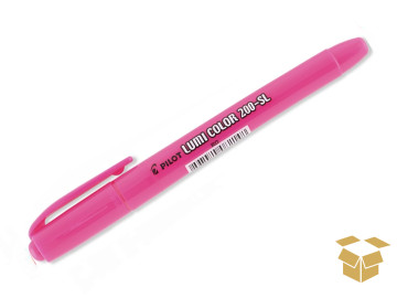 CANETA DESTACA TEXTO ROSA...