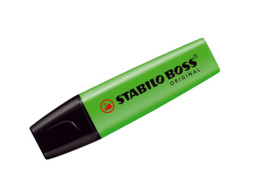 CANETA DESTACA TEXTO VERDE...