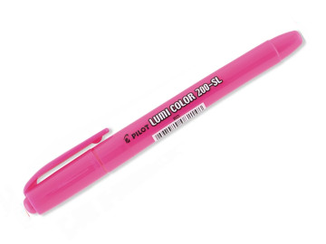 CANETA DESTACA TEXTO ROSA...