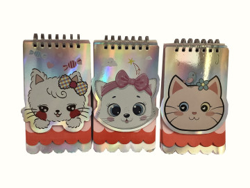 CADERNETA ESP.120F.GATO...