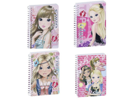 CADERNETA ESP. 80F.TOP GIRLS