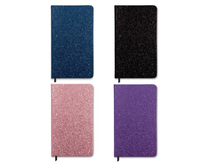 CADERNETA CART. 80F.LUME S/P.GLITER CD