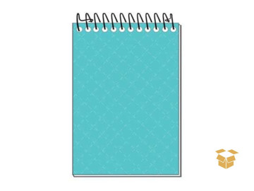 CADERNETA ESP. 64F.AZUL...