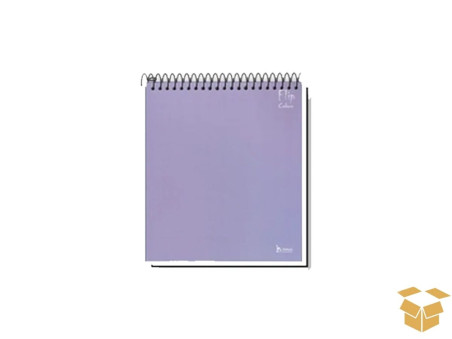 CADERNETA ESP. 64F.LILAS 07X10 VERT.C/10