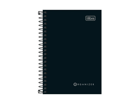 CADERNETA ESP.160F.ORGANIZER 10X14CM CF.