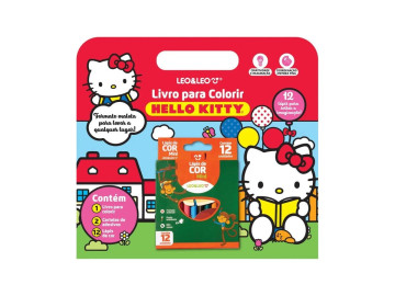 LIVRO COL.HELLO KITTY+12...