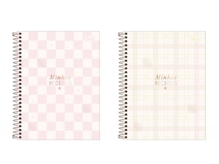 CADERNO RECEITA SOHO COLEGIAL CD 80F.