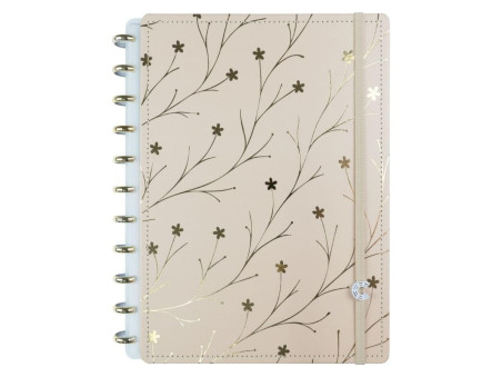 CADERNO INTELIG. 80F.MISS FLORA BY GIU.M