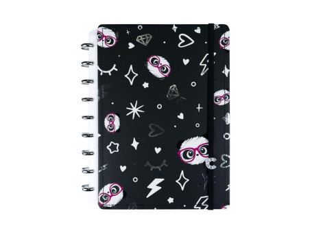 CADERNO INTELIG. 80F.PANDALU STAR G.