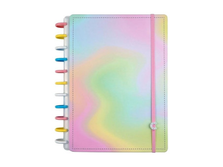 CADERNO INTELIG. 80F.CANDY SPLASH G.