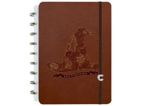 CADERNO INTELIG. 80F.HARRY P.CHAPEU A5