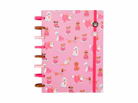 CADERNO INTELIG.100F.DESFILE PETS 120G.