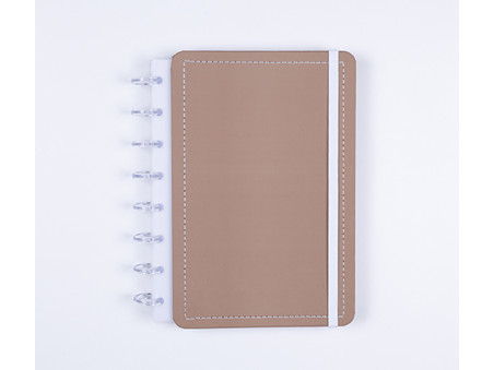 CADERNO INTELIG. 80F.1M.MOCHA MARROM G