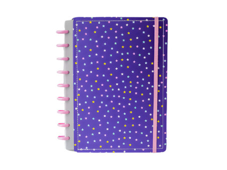 CADERNO INTELIG. 80F.1M.ESTRELINHAS M
