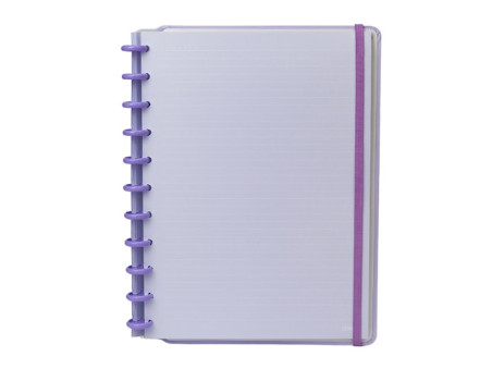 CADERNO INTELIG. 80F.1M.ALL LAVANDA G