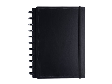 CADERNO INTELIG. 80F.1M.ALL BLACK G