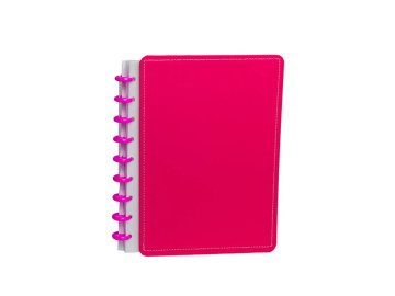 CADERNO INTELIG. 80F.1M.PINK M
