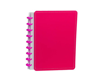 CADERNO INTELIG. 80F.1M.PINK G