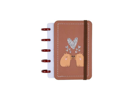 CADERNO INTELIG. 80F.1M.CAPIVARA PK