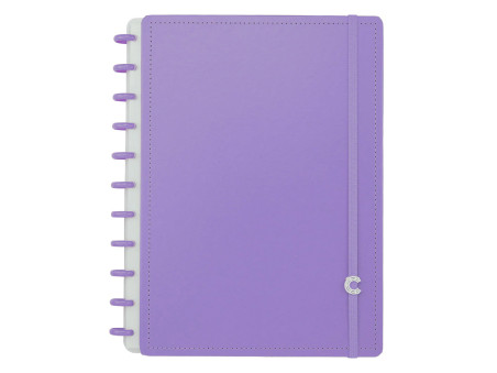 CADERNO INTELIG. 80F.ALL PURPLE GRANDE