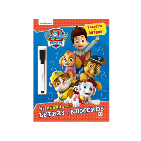 LIVRO ATIV.BRINCANDO C/ALFABETO PATRULHA