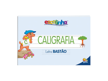 LIVRO EDU.CALIGRAFIA: LETRA BASTAO