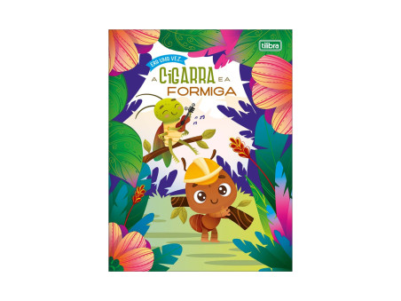 LIVRO INF.ERA UMA VEZ CIGARRA E FORMIGA