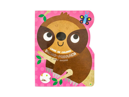 LIVRO COL.BICHO PREGUICA RECORTADO