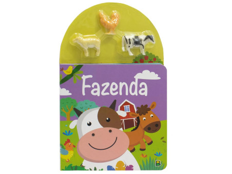 LIVRO INF.AVENTURA PEQ.FAZENDA+BRINQUEDO