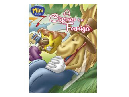 LIVRO INF.MINICLASSICO CIGARRA E FORMIGA