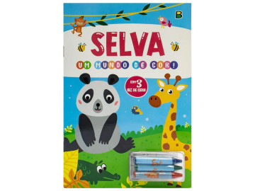 LIVRO COL.MUNDO DE COR SELVA