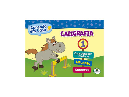 LIVRO ATIV.APRENDA CALIGRAFIA VOL.1