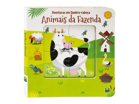 LIVRO QUEBRA CAB.ANIMAIS DA FAZENDA