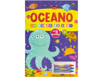 LIVRO COL.MUNDO DE COR OCEANO