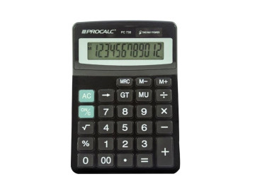 CALC.MESA 10X15 12D.PRETA...