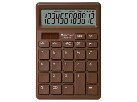 CALC.MESA 10X15 12D.CHOCO.SL/BT.PC210CH